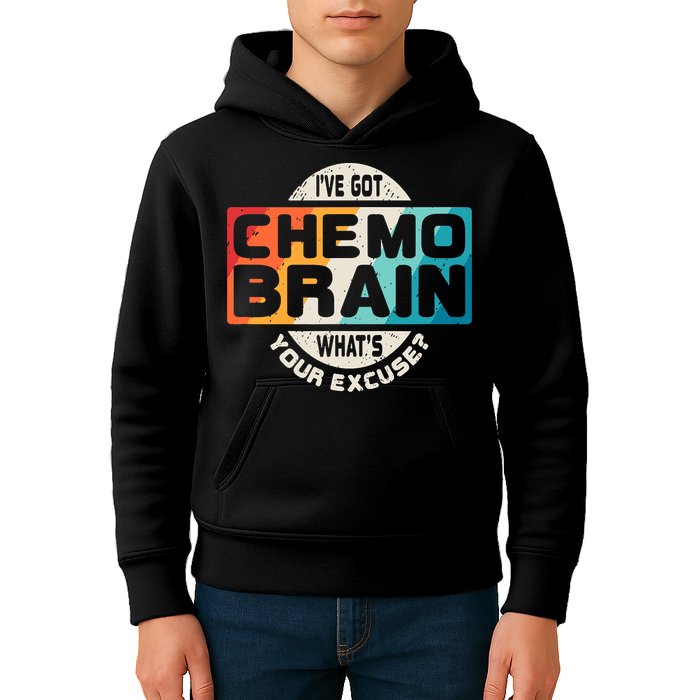 I've Got Chemo Brain What's Your Excuse? Chemo Brain Awareness Kids Hoodie