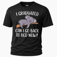 I Graduated Can I Go Back To Bed Now Koala Bear Graduation Cooling Performance Crew T-Shirt