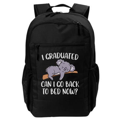 I Graduated Can I Go Back To Bed Now Koala Bear Graduation Backpack