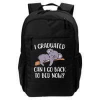 I Graduated Can I Go Back To Bed Now Koala Bear Graduation Backpack