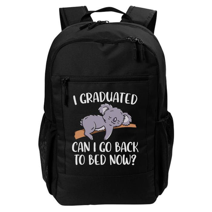 I Graduated Can I Go Back To Bed Now Koala Bear Graduation Backpack
