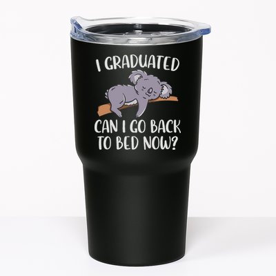 I Graduated Can I Go Back To Bed Now Koala Bear Graduation Tumbler