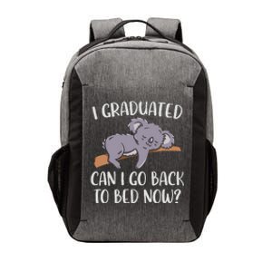 I Graduated Can I Go Back To Bed Now Koala Bear Graduation Vector Backpack