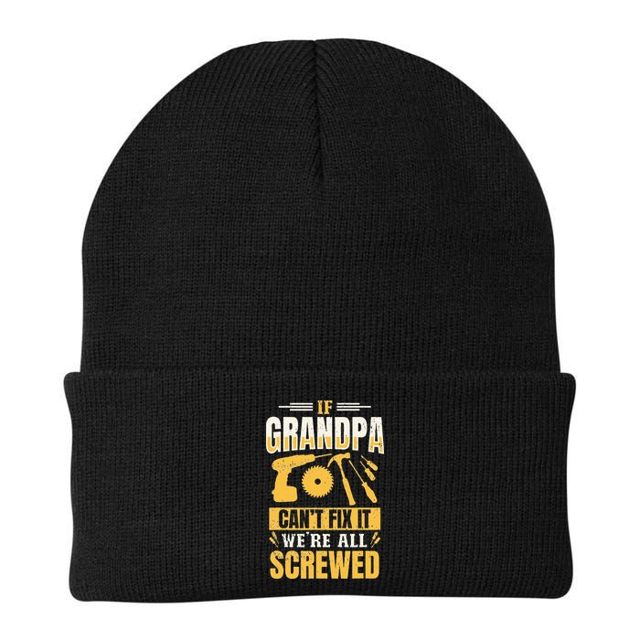 If Grandpa Can't Fix it We're All Screwed For A Carpenter Beanie