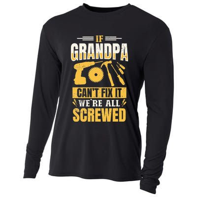 If Grandpa Can't Fix it We're All Screwed For A Carpenter Cooling Performance Long Sleeve Crew