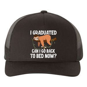 I Graduated Can I Go Back To Bed Now Yupoong Adult 5-Panel Trucker Hat