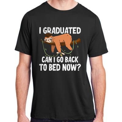 I Graduated Can I Go Back To Bed Now Adult ChromaSoft Performance T-Shirt