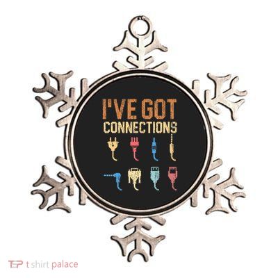 IVe Got Connections Information Technology Specialist Metallic Star Ornament