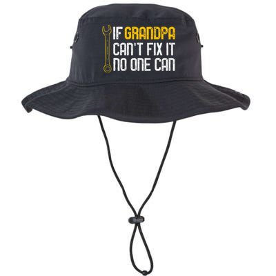 If Grandpa Cant Fix It No One Can Tee Christmas Fathers Day Legacy Cool Fit Booney Bucket Hat