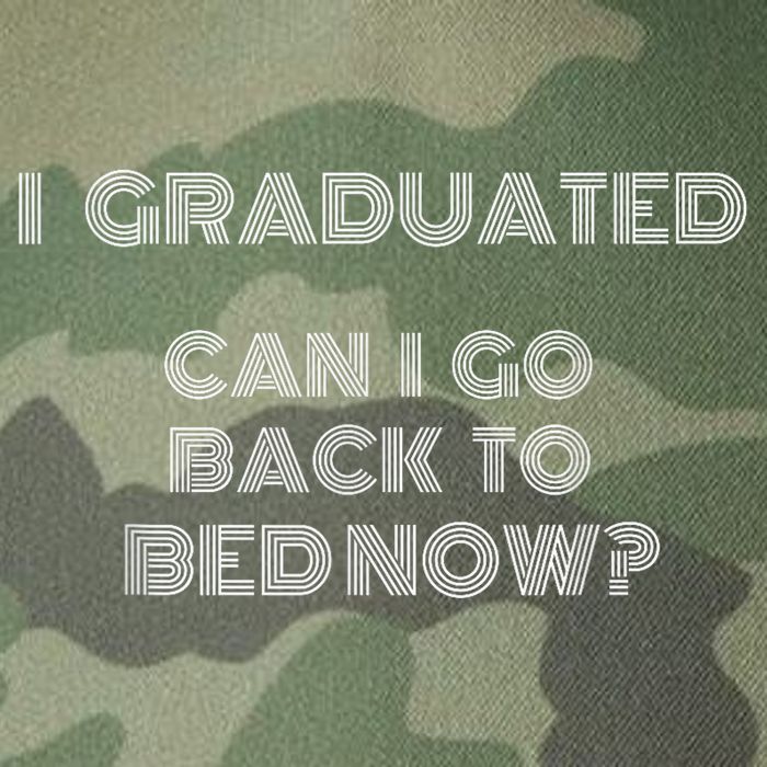 I Graduated Can I Go Back To Bed Now Funny Student School Legacy Tie Dye Trucker Hat