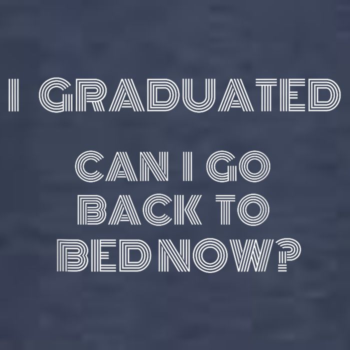 I Graduated Can I Go Back To Bed Now Funny Student School Vector Backpack