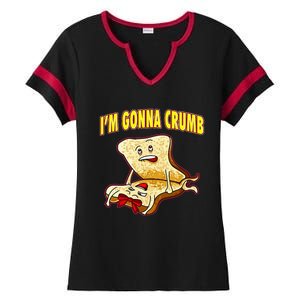 IM Gonna Crumb Adults Sandwich Ladies Halftime Notch Neck Tee