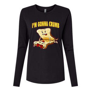 IM Gonna Crumb Adults Sandwich Womens Cotton Relaxed Long Sleeve T-Shirt