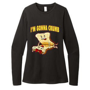 IM Gonna Crumb Adults Sandwich Womens CVC Long Sleeve Shirt