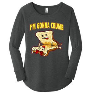 IM Gonna Crumb Adults Sandwich Women's Perfect Tri Tunic Long Sleeve Shirt