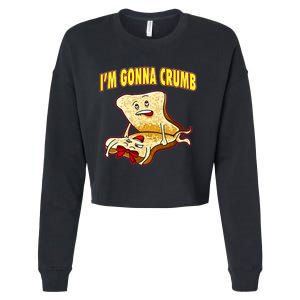 IM Gonna Crumb Adults Sandwich Cropped Pullover Crew