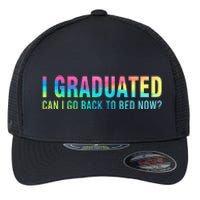 I Graduated Can I Go Back To Bed Now Graduation Student Flexfit Unipanel Trucker Cap