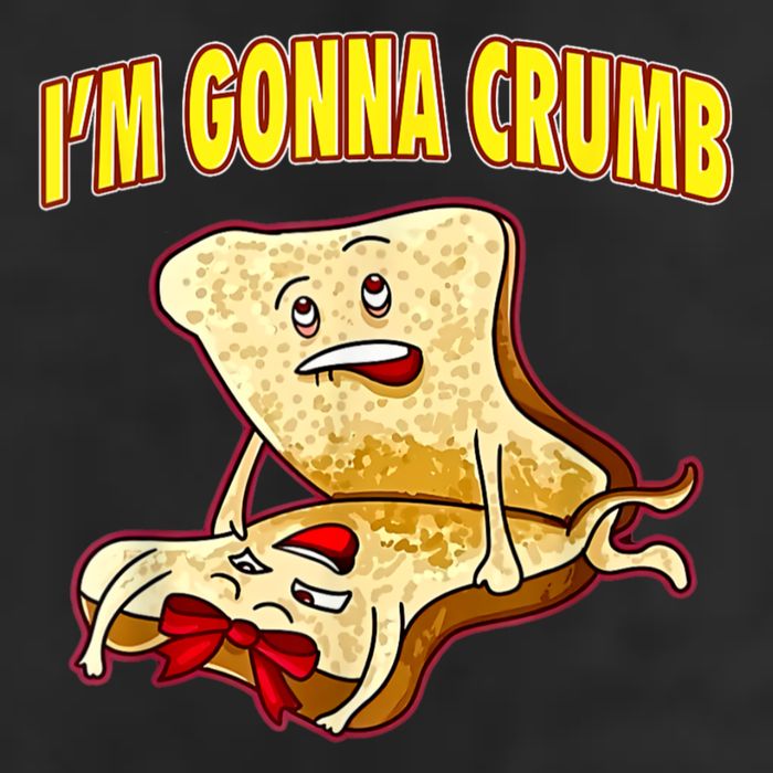 IM Gonna Crumb Adults Sandwich Funny Saying Adult Drive Performance Visor