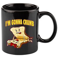 IM Gonna Crumb Adults Sandwich Funny Saying 11oz C Handle Ceramic Mug