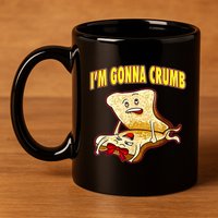 IM Gonna Crumb Adults Sandwich Funny Saying 11oz C Handle Ceramic Mug