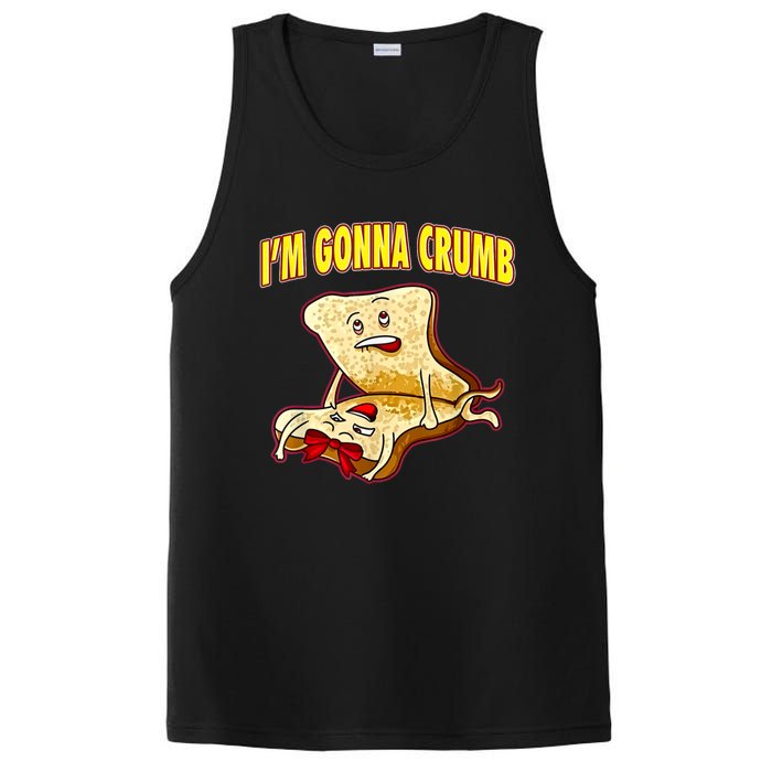 IM Gonna Crumb Adults Sandwich Funny Saying PosiCharge Competitor Tank