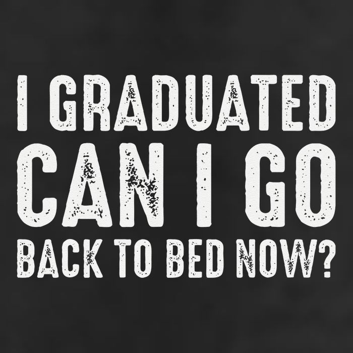I Graduated Can I Go Back To Bed Now Graduation 25L Jumbo Tote