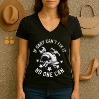 If Gary CanT Fix It No One Can First Name Gary Women's V-Neck T-Shirt