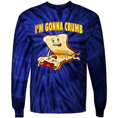 IM Gonna Crumb Adults Sandwich Funny Saying Tie-Dye Long Sleeve Shirt