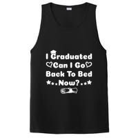 I Graduated Can I Go Back To Bed Now Funny PosiCharge Competitor Tank