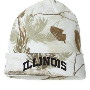 Illinois Gift College University Text Sports Design Kati Licensed 12" Camo Beanie