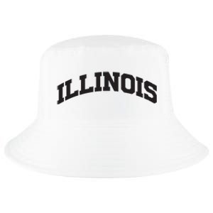 Illinois Gift College University Text Sports Design Cool Comfort Performance Bucket Hat