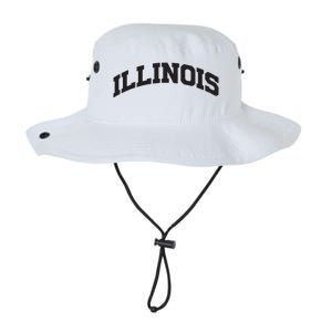 Illinois Gift College University Text Sports Design Legacy Cool Fit Booney Bucket Hat