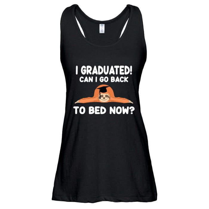 I Graduated Can I Go Back To T Ladies Essential Flowy Tank