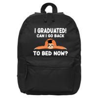 I Graduated Can I Go Back To T 16 in Basic Backpack