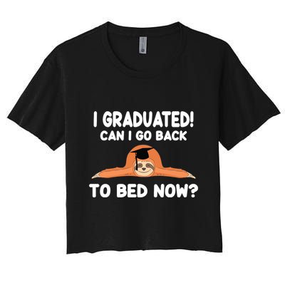 I Graduated Can I Go Back To T Crop Top