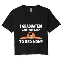 I Graduated Can I Go Back To T Crop Top