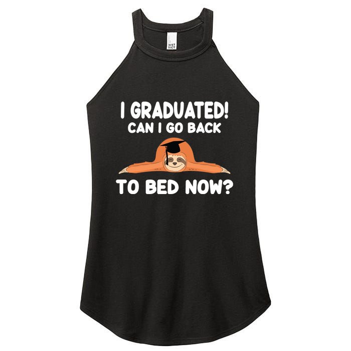 I Graduated Can I Go Back To T Women's Perfect Tri Rocker Tank