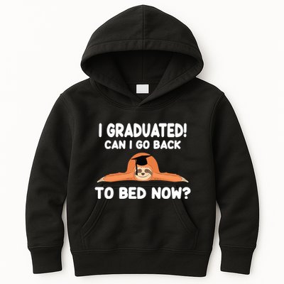 I Graduated Can I Go Back To T Kids Hoodie