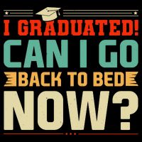 I Graduated! Can I Go Back To Bed Now Drawstring Bag