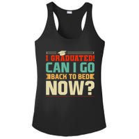 I Graduated! Can I Go Back To Bed Now Ladies PosiCharge Competitor Racerback Tank