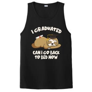 I Graduated Can I Go Back To Bed Now Graduation PosiCharge Competitor Tank