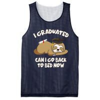 I Graduated Can I Go Back To Bed Now Graduation Mesh Reversible Basketball Jersey Tank