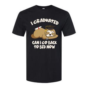 I Graduated Can I Go Back To Bed Now Graduation Softstyle CVC T-Shirt