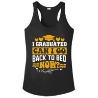 I Graduated Can I Go Back To Bed Now Ladies PosiCharge Competitor Racerback Tank