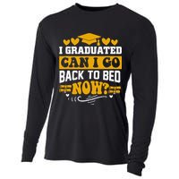 I Graduated Can I Go Back To Bed Now Cooling Performance Long Sleeve Crew