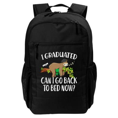 I Graduated Can I Go Back To Bed Now Graduation Backpack