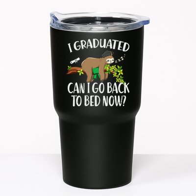 I Graduated Can I Go Back To Bed Now Graduation Tumbler
