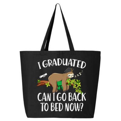 I Graduated Can I Go Back To Bed Now Graduation 25L Jumbo Tote