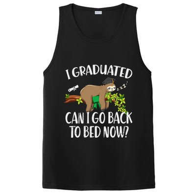 I Graduated Can I Go Back To Bed Now Graduation PosiCharge Competitor Tank