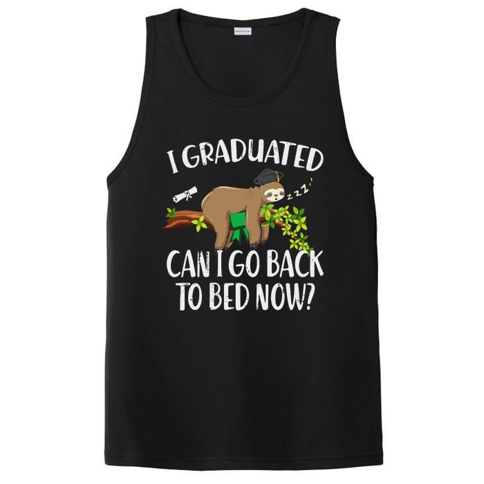 I Graduated Can I Go Back To Bed Now Graduation PosiCharge Competitor Tank